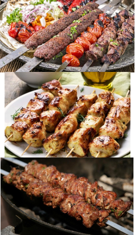 Kebabspieße